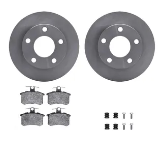 R1 Concepts WFWH1-73003 E- Line Series Brake Rotor W/ Ceramic Brake Pads & Hdw
